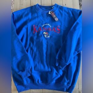 Vintage Kansas Jayhawks Crewneck 2XL unisex